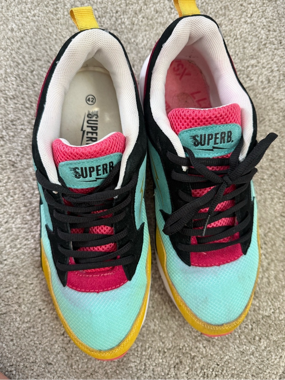 Multicolor Men's Sneakers size 9 - Picture 3 of 12